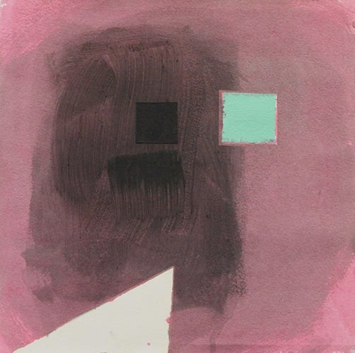 Tuomisen teos III Kasimpaşa, 2012, akryyli paperilla.
