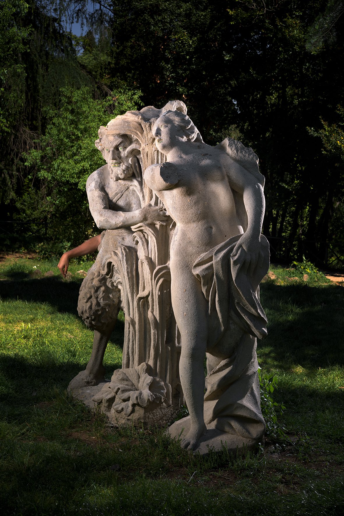 Valokuvataiteilija Bambergin teos Animating a statue
