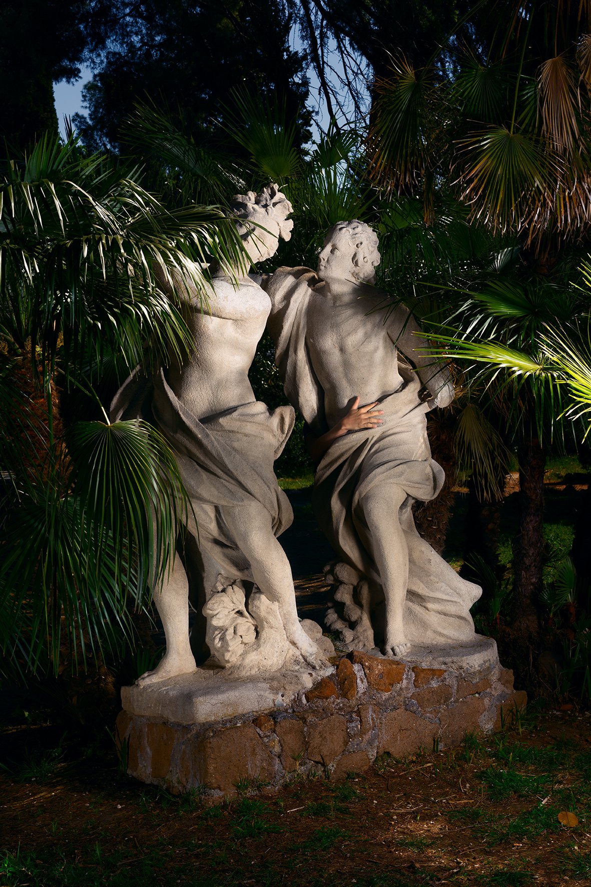 Valokuvataiteilija Bambergin teos Animating a statue (Apollo)